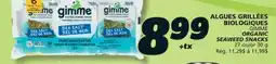IGA GIMME ORGANIC SEAWEED SNACKS offer