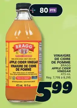 IGA BRAGG APPLE CIDER VINEGAR offer