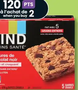 IGA KIND GRAINS SANTÉ BARS offer