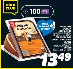 IGA MONSIEUR GUSTAV CHEESE offer