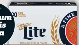 IGA MILLER LITE BEER offer