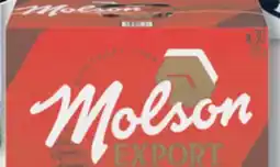 IGA MOLSON EXPORT BEER offer