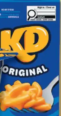 IGA KRAFT DINNER KD DINNER offer