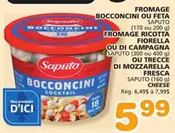 Marches Tradition SAPUTO CHEESE offer