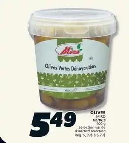IGA MIRO OLIVES offer