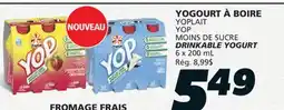 IGA YOPLAIT YOP DRINKABLE YOGURT offer