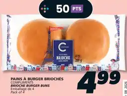 IGA COMPLIMENTS BRIOCHE BURGER BUNS offer