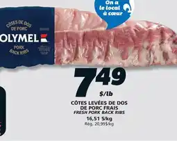 IGA DE PORC FRAIS FRESH PORK BACK RIBS offer