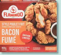 IGA FLAMINGO FROZEN CHICKEN WINGS, CHICKEN BREAST CHUNKIES, FILLETS OR CHUNKS offer