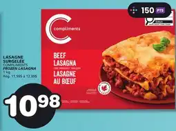 Marches Tradition COMPLIMENTS FROZEN LASAGNA offer