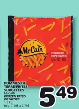 Marches Tradition McCAIN FROZEN FRIED POTATOES offer