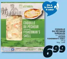 IGA LA FISHERIE FROZEN FISHERMAN'S SHELL offer