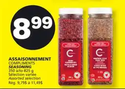 Marches Tradition COMPLIMENTS SEASONING offer