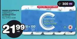 Marches Tradition COMPLIMENTS BATHROOM TISSUE offer