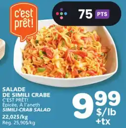 Marches Tradition C'EST PRÊT! SIMILI-CRAB SALAD offer