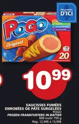 Marches Tradition POGO FROZEN FRANKFURTERS IN BATTER offer