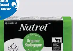 IGA NATREL ORGANIC MILK OR BUTTER offer