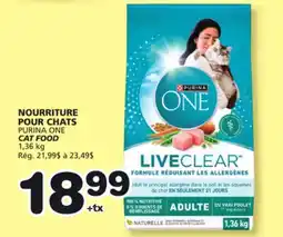 Marches Tradition PURINA ONE CAT FOOD offer