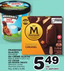 Marches Tradition MAGNUM, BEN & JERRY'S ICE CREAM OR FROZEN TREATS offer