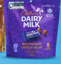 Walmart Dairy Milk Mini chocolate bars offer