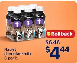 Walmart Natrel chocolate milk offer