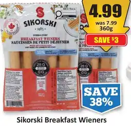 Starsky Sikorski Breakfast Wieners offer