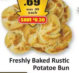 Starsky Freshly Baked Rustic Potatoe Bun offer