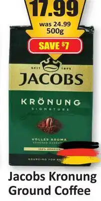 Starsky Jacobs Kronung Ground Coffee offer