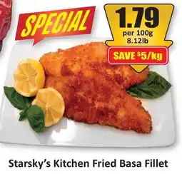 Starsky Starsky's Kitchen Fried Basa Fillet offer