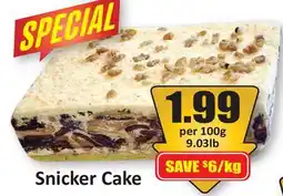 Starsky Snicker Cake offer