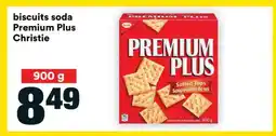 Super C biscuits soda Premium Plus Christie offer