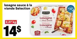 Super C Lasagne sauce à la viande Selection offer