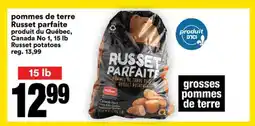 Super C pommes de terre Russet parfaite offer