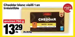 Super C Cheddar blanc vieilli 1 an Irrésistible offer