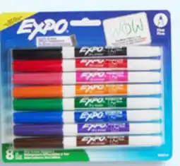 Walmart Expo dry erase markers 8-pack offer
