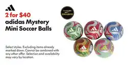 Sport Chek ADIDAS MYSTERY MINI SOCCER BALLS offer