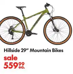 Sport Chek DIAMONDBACK HILLSIDE 29 MOUNTAIN BIKES offer