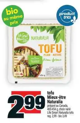 TOFU MIEUX-ÊTRE NATURALIA