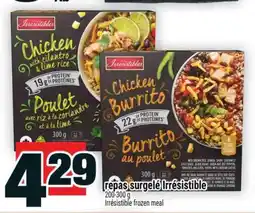 Super C repas surgelé Irrésistible offer