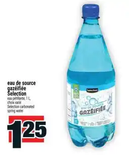 Super C EAU DE SOURCE GAZÉIFIÉE SELECTION offer