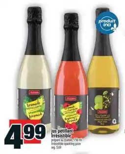 Super C JUS PÉTILLANT IRRÉSISTIBLE offer