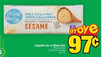 CRAQUELINS DE RIZ MIEUX-ÊTRE