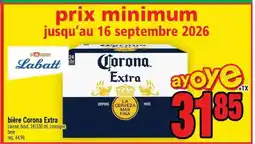 Super C BIÈRE CORONA EXTRA offer
