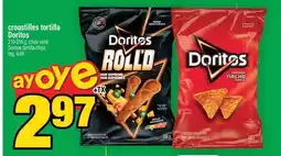 Super C CROUSTILLES TORTILLA DORITOS offer