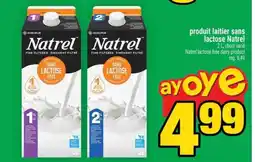 Super C Natrel Lactose Free Dairy Product offer