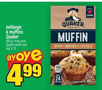 MÉLANGE À MUFFINS QUAKER