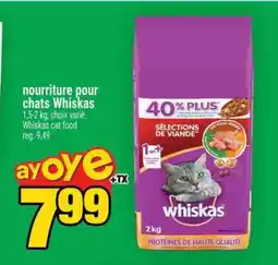 Super C NOURRITURE POUR CHATS WHISKAS offer