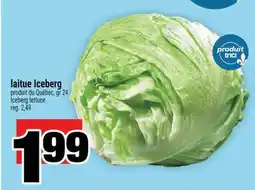 Super C laitue Iceberg offer