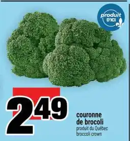 Super C COURONNE DE BROCOLI offer