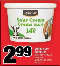 Super C CRÈME SURE SELECTION offer